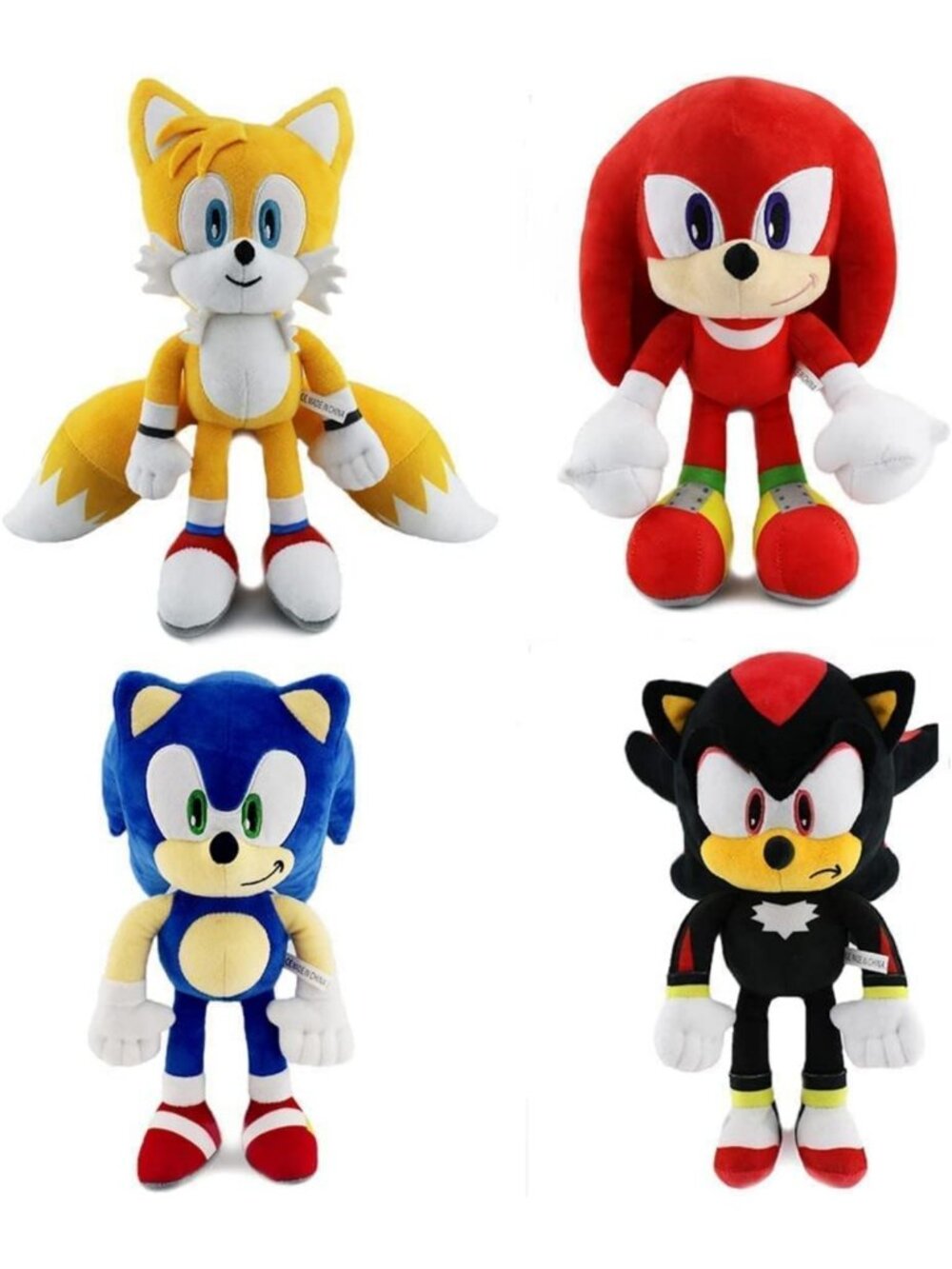 4Pcs Plush Doll Set, Soft Stuffed Animals, Movie Toy, Cute Gift for Kids